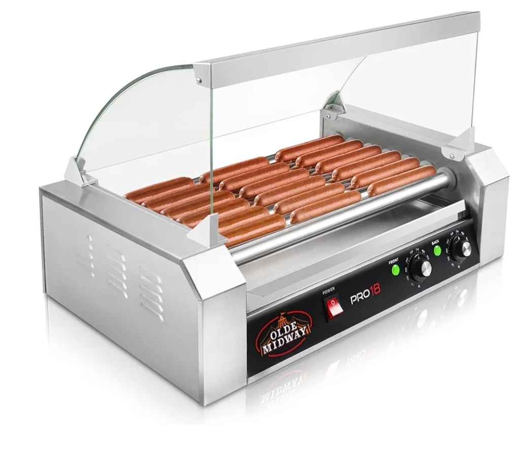 18 Hot Dog Grill Roller