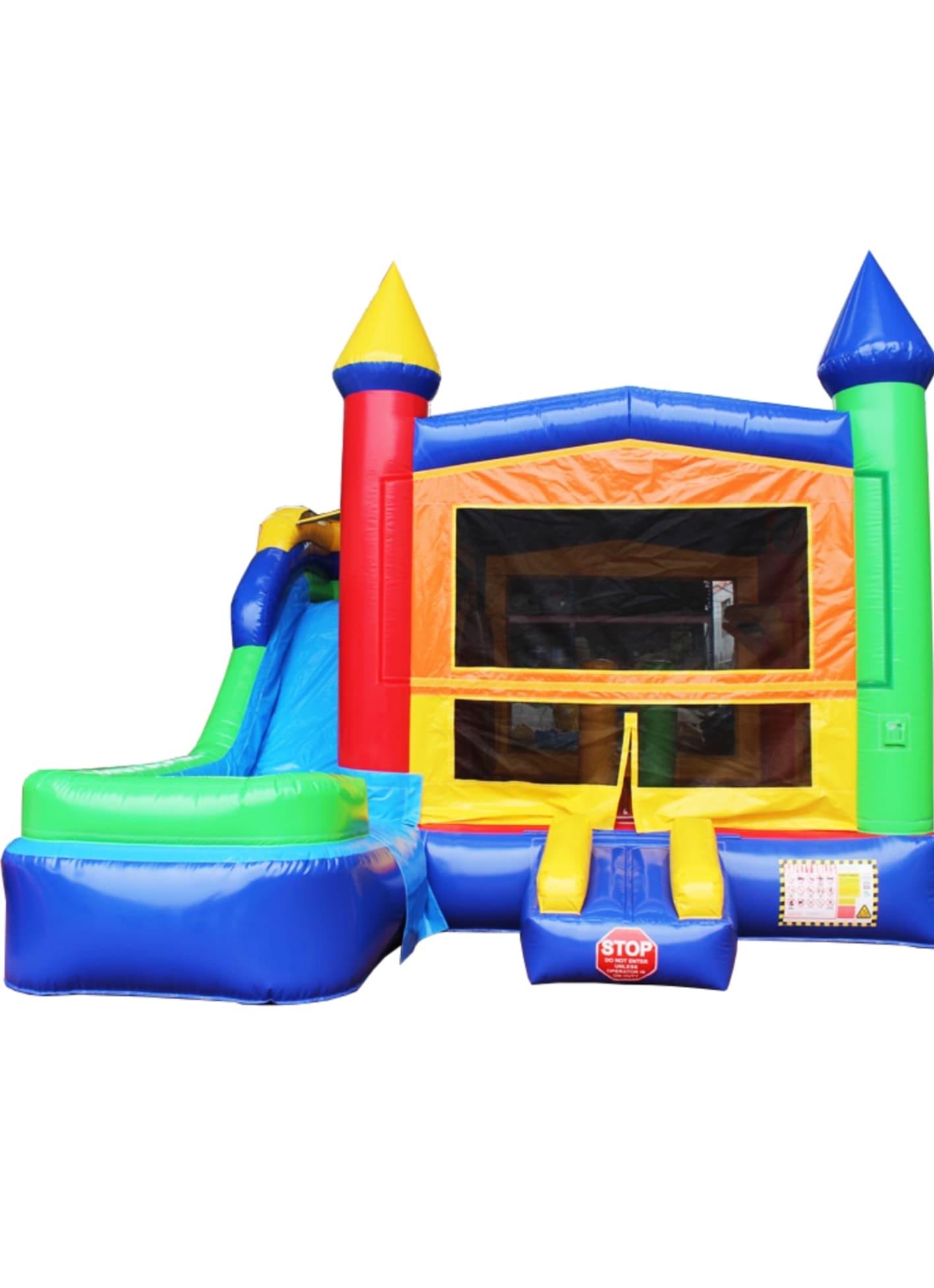 Bounce House Wet/Dry/Slide